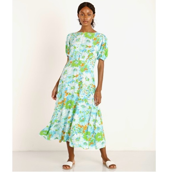 Faithfull the Brand Dresses & Skirts - Faithfull the Brand Beline Midi Dress Gardone Floral US 4